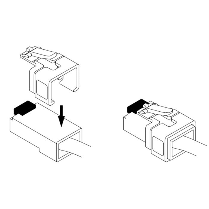 Load image into Gallery viewer, Delock rj45 repair clip set 1 reserveonderdeel (40 clips)