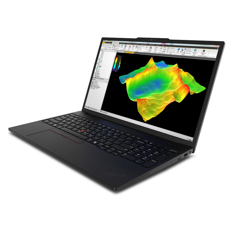 Afbeelding laden in galerijviewer, Lenovo thinkpad p16s gen 4 (21qv000bmh) 16 laptop (zwart | core ultra 7 255h | rtx pro 500 | 32 gb | 512 gb ssd)
