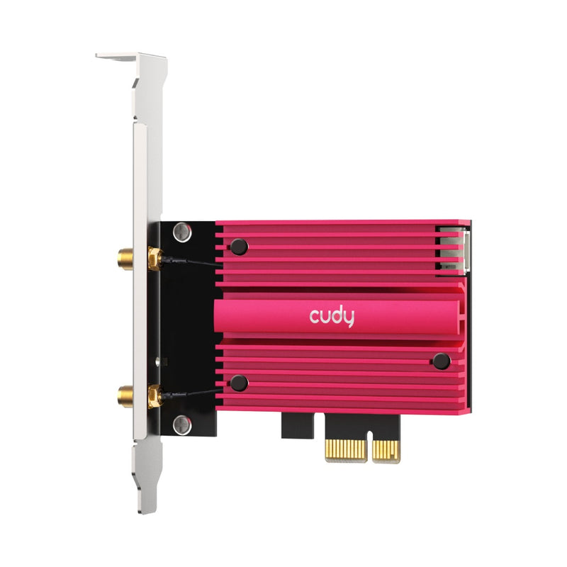 Load image into Gallery viewer, Cudy AX5400 Wi-Fi 6E Bluetooth 5.3 PCI-E Adapter