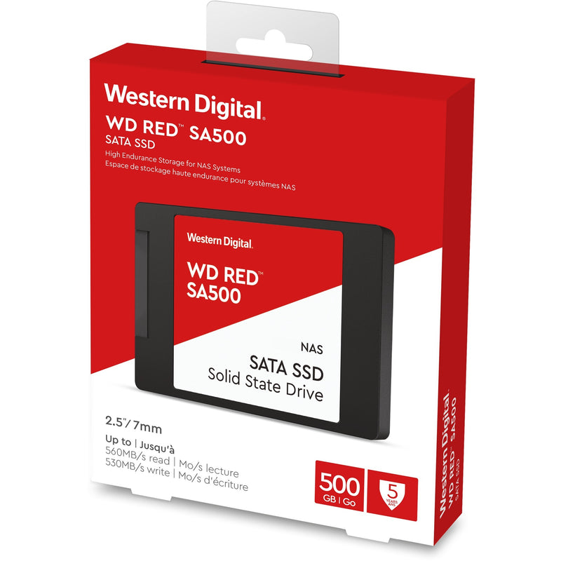 Afbeelding laden in galerijviewer, Wd red, 500 gb ssd (s500g1r0a, serial ata 600)