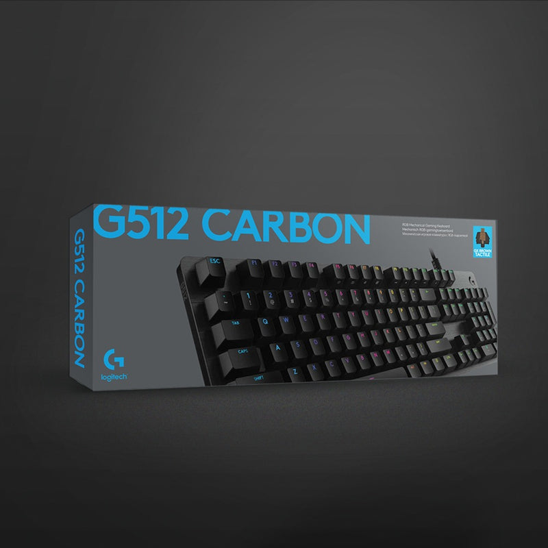 Load image into Gallery viewer, Logitech Logitech G512 CARBON LIGHTSYNC RGB Mechanical Gaming Keyboa