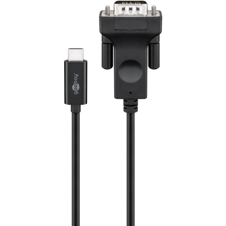Load image into Gallery viewer, Goobay usb-c naar vga adapterkabel (zwart, 1,8 meter)