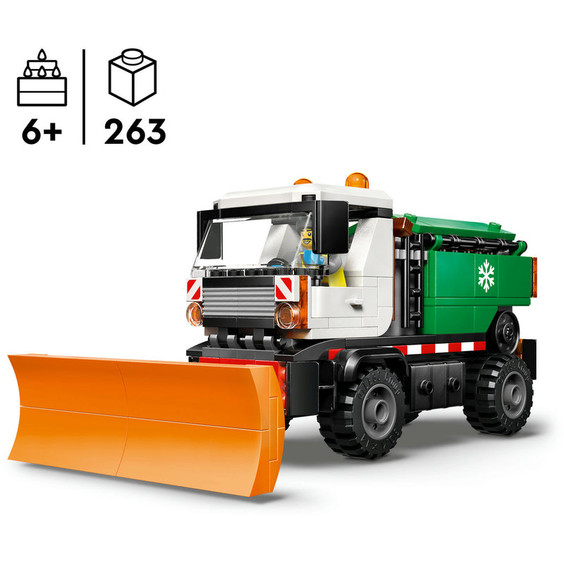 Afbeelding laden in galerijviewer, Lego city 60490 sneeuwploeg