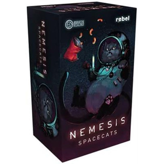 Load image into Gallery viewer, Asmodee nemesis: space cats bordspel (engels, uitbreiding, 1 - 5 spelers, 35 - 175 minuten, vanaf 14 jaar)