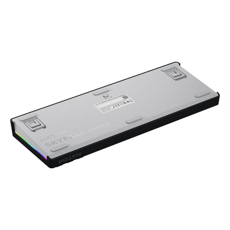 Load image into Gallery viewer, Hator skyfall mag ultima 8k wireless rgb mechanisch gaming toetsenbord (zwart, us lay-out (qwerty), hator aurum ice, 65%, rgb, double-shot pbt, hot-swap, 2.4ghz | bluetooth | usb-c)