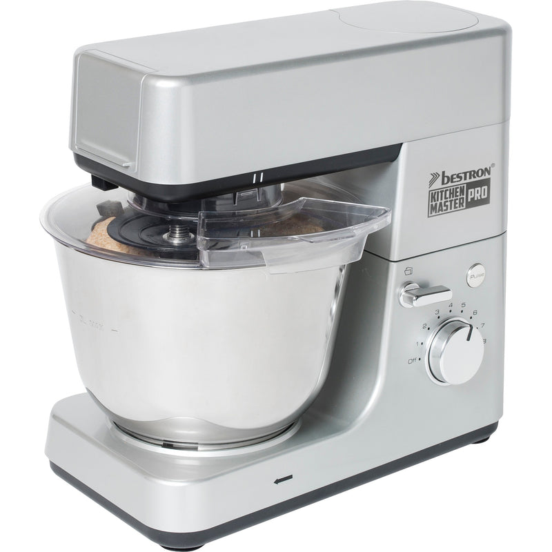 Load image into Gallery viewer, Bestron akm1600s 4-in-1 keukenmachine kitchen master pro (zilver)