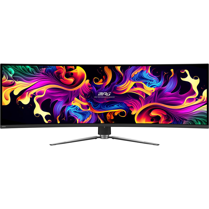 Load image into Gallery viewer, Msi mpg 491cqp qd-oled 49 curved ultrawide gaming monitor (zwart, 2x hdmi, displayport, 2x usb-a, usb-b, usb-c, 144 hz)