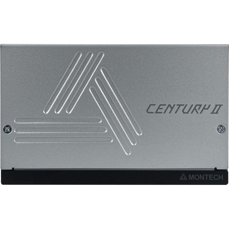 Load image into Gallery viewer, Montech century ii modulaire 1200 watt voeding (zilver, 1x 12v-2x6, 6x pcie)