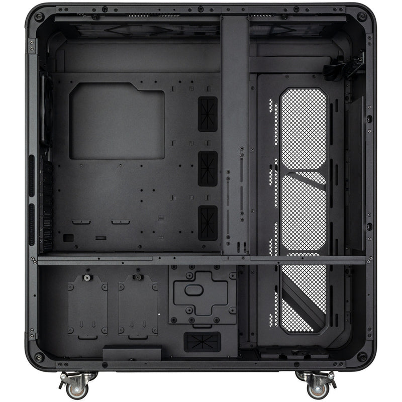 Load image into Gallery viewer, Silverstone alta t1 big tower behuizing (zwart | 2x usb-a | 2x usb-c)