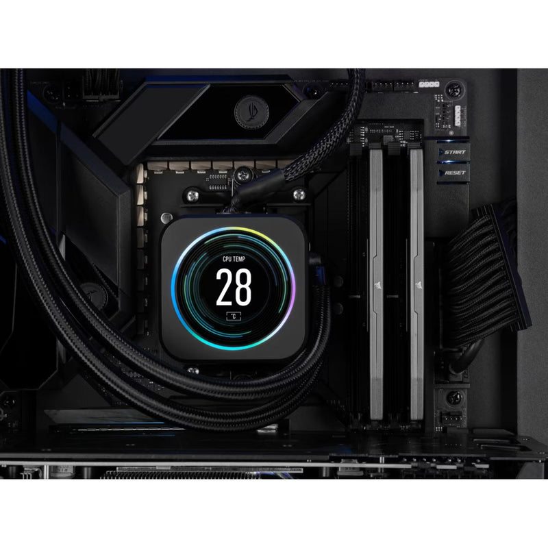 Load image into Gallery viewer, Corsair vengeance 32 gb ddr5-6000 (2x 16 gb) werkgeheugen (zwart, cmk32gx5m2d6000z38, xmp, expo)