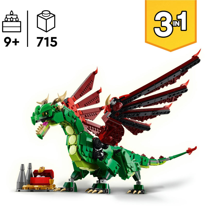 Load image into Gallery viewer, Lego creator 31161 middeleeuwse draak