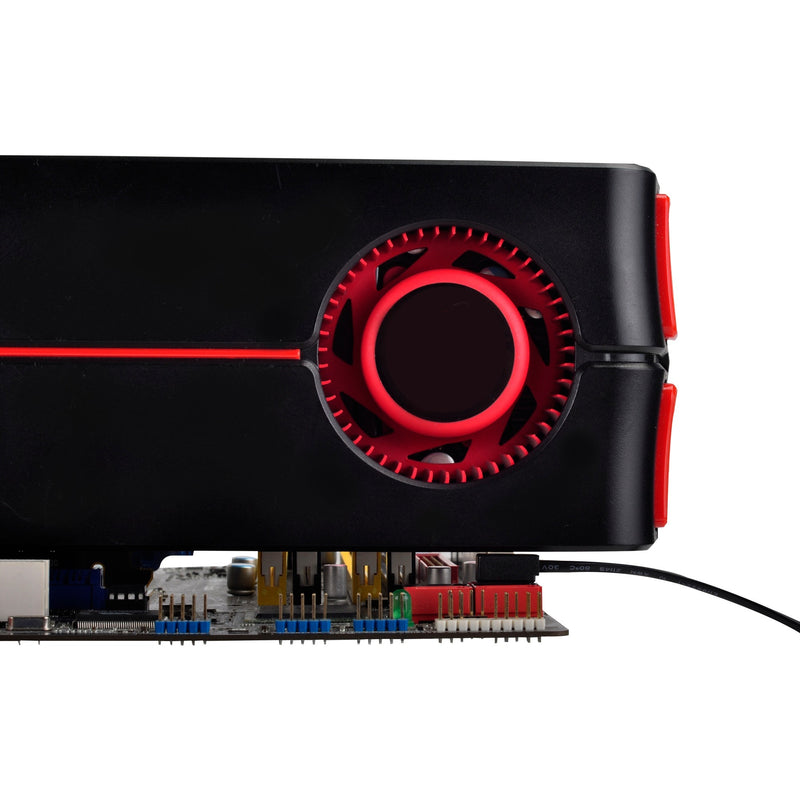 Load image into Gallery viewer, Silverstone sata iii kabel 30cm (zwart, 6gb s, low profile connector, cp11b-300)