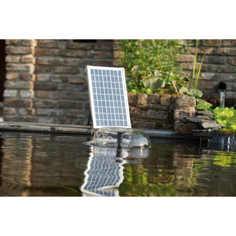 Load image into Gallery viewer, Ubbink solarmax 1000 accu pomp (zwart, incl. solarpaneel, pomp en accu)