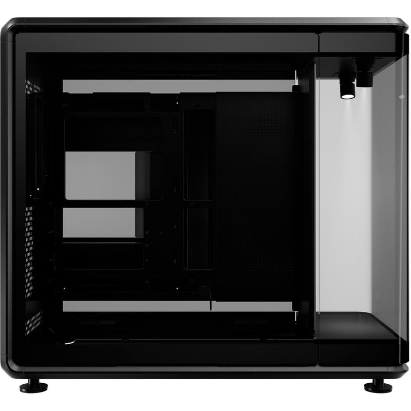 Load image into Gallery viewer, Cooler master masterframe 360 panorama showcase behuizing (zwart | 2x usb-a | 1x usb-c | rgb | tempered glass)