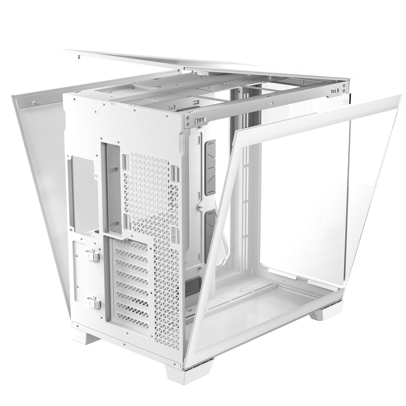 Load image into Gallery viewer, Antec c8 midi tower behuizing (wit zilver | 2x usb-a | 1x usb-c | tempered glass)