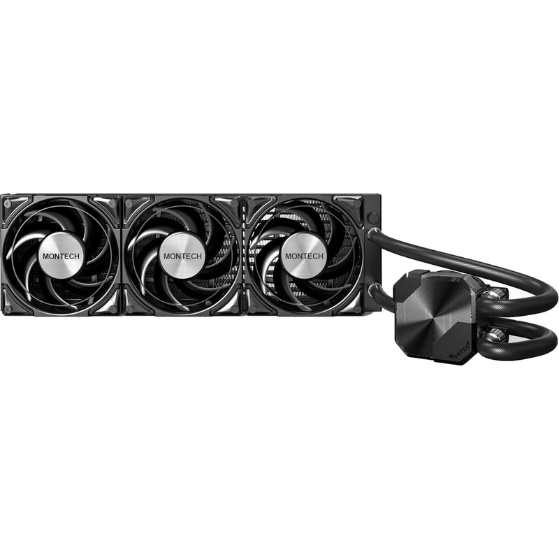 Load image into Gallery viewer, Montech hyperflow silent 360 waterkoeling (zwart)