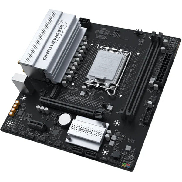 Afbeelding laden in galerijviewer, Maxsun ms-challenger h810m-k wifi socket 1851 moederbord (zwart, gb-lan, wlan, bt, sound, µatx)