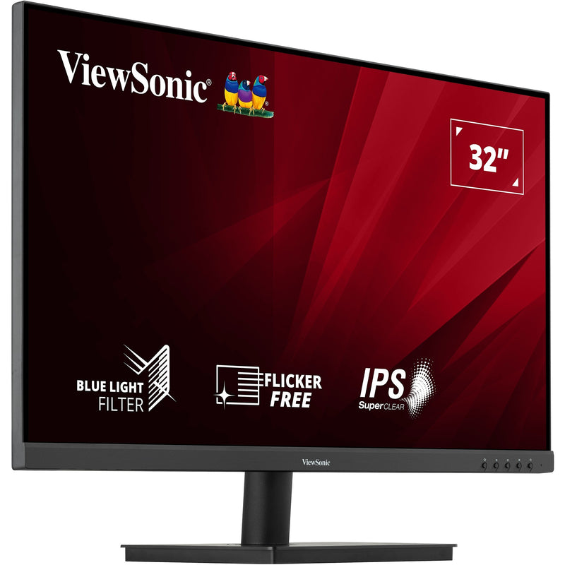 Load image into Gallery viewer, Viewsonic va3209-2k-mhd 31.5 monitor (zwart, 2x hdmi, 1x displayport, sound)