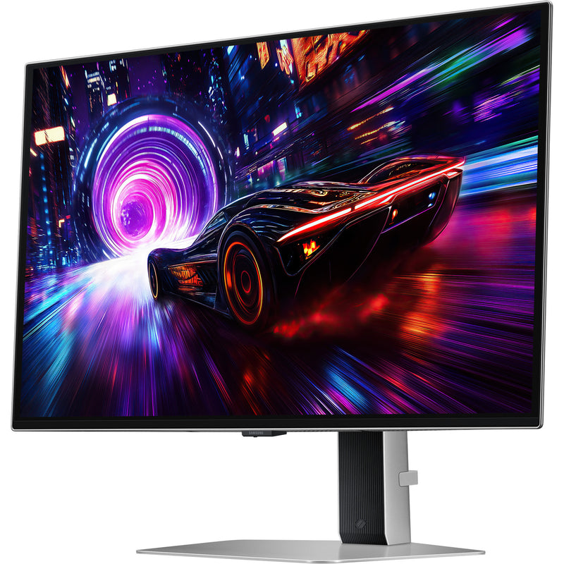 Load image into Gallery viewer, Samsung odyssey oled g8 g81sf 27 4k uhd gaming monitor (zilver, 2x hdmi, displayport, 2x usb-a, usb-b)