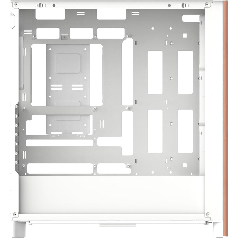 Load image into Gallery viewer, Thermaltake s370 ws snow midi tower behuizing (wit | 2x usb-a | 1x usb-c | tempered glass)