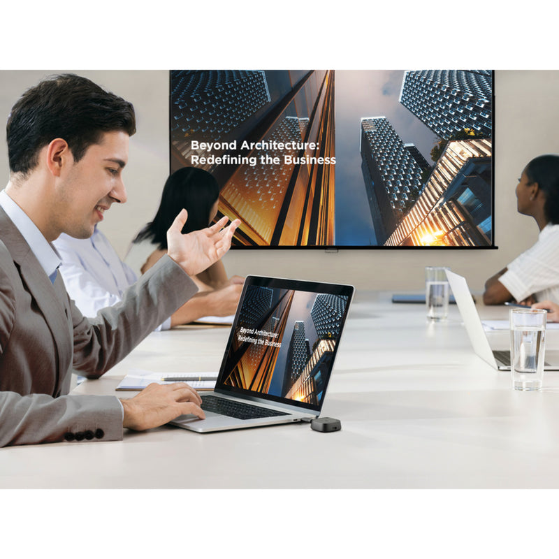 Load image into Gallery viewer, Viewsonic viewshare wpd-900 draadloze schermcastkit streaming client (zwart, usb-c)