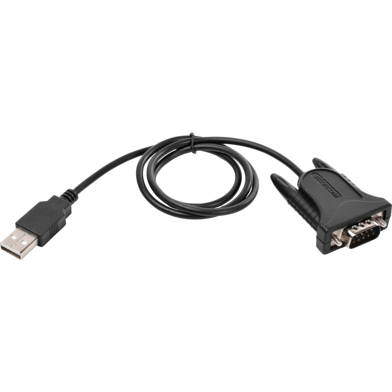 Load image into Gallery viewer, Sitecom usb > seriële kabel 0,6m usb-adapter (zwart zilver, cn-104, retail)
