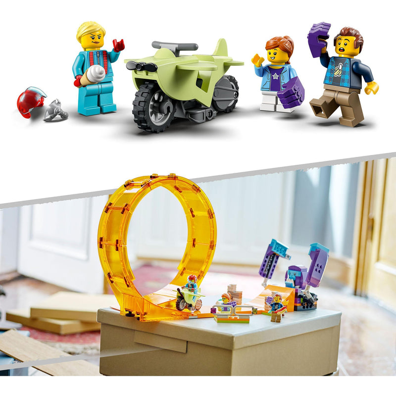 Load image into Gallery viewer, Lego city - chimpansee stuntlooping constructiespeelgoed (60338)