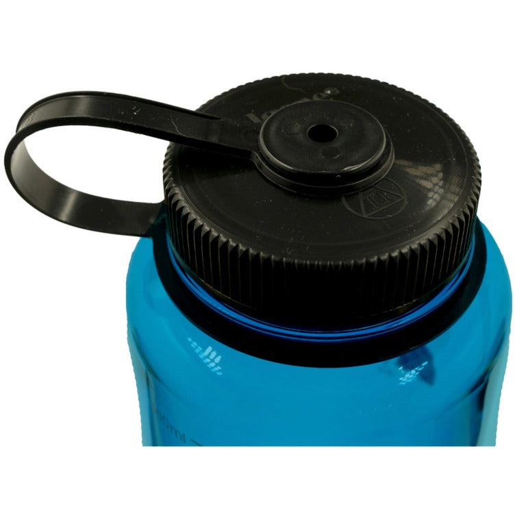 Load image into Gallery viewer, Nalgene drinkfles wide mouth sustain silo 1,5 liter (transparant blauw)
