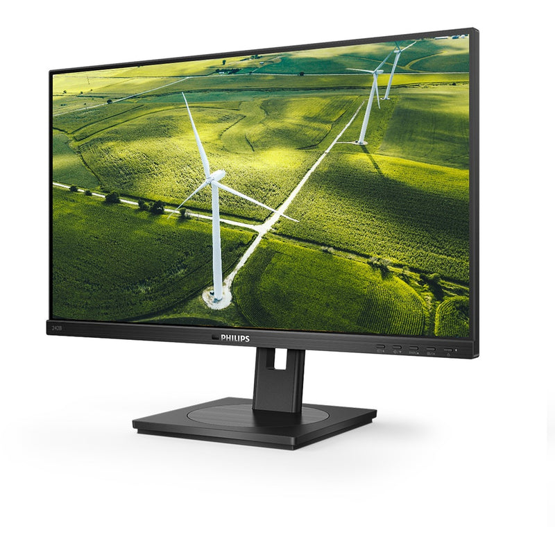 Afbeelding laden in galerijviewer, Philips 242b1g 23.8 monitor (zwart, hdmi, displayport, dvi-d, vga, usb-a, usb-b)