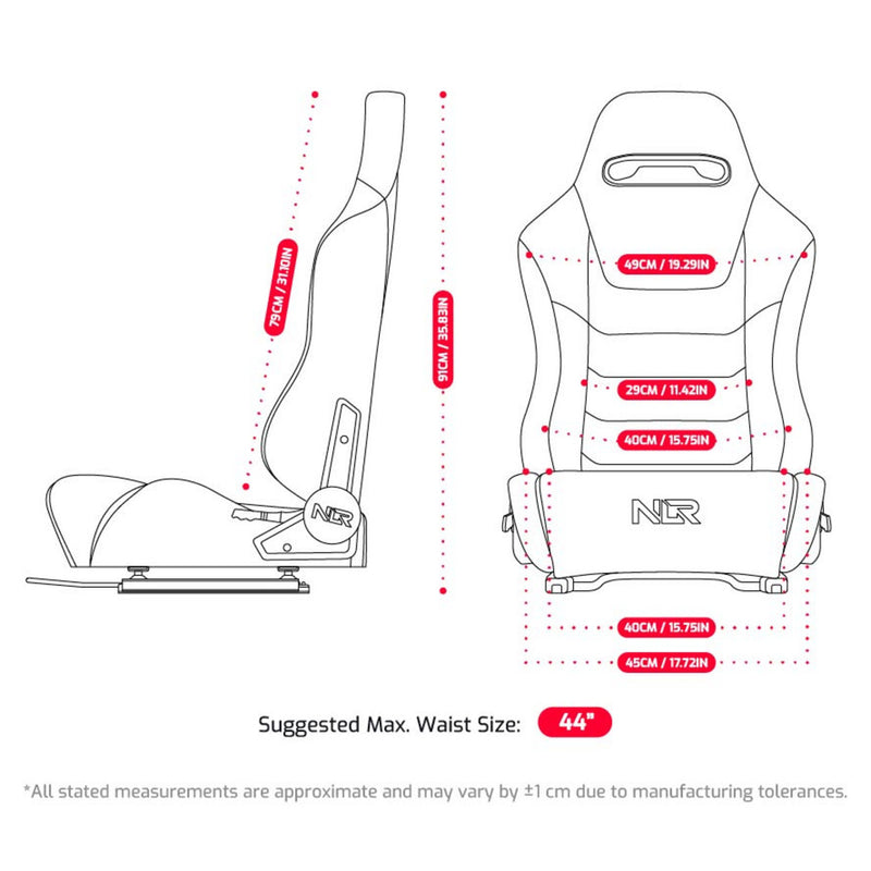 Load image into Gallery viewer, Next level racing ers3 haptic feedback sim racing seat racestoel (zwart)