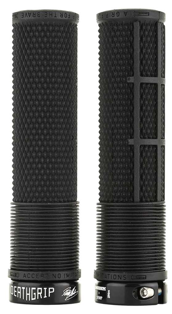 Load image into Gallery viewer, Dmr brendog fl death grip lock-on grips race