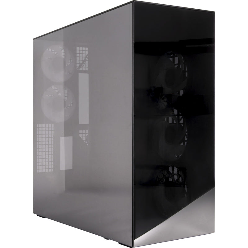 Load image into Gallery viewer, Arctic xtender vg midi tower behuizing (zwart | 2x usb-a | 1x usb-c | rgb | tempered glass)