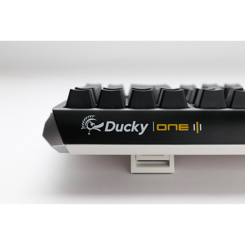Load image into Gallery viewer, Ducky one 3 classic, toetsenbord (zwart wit, us lay-out, cherry mx red, rgb led, double-shot pbt, hot-swappable, quack mechanics)