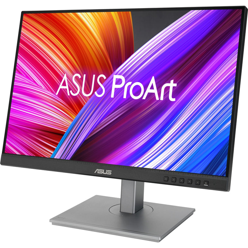 Load image into Gallery viewer, Asus proart display pa248cnv 24 monitor (zwart zilver, 75 hz, hdmi, displayport, usb, lan, audio)
