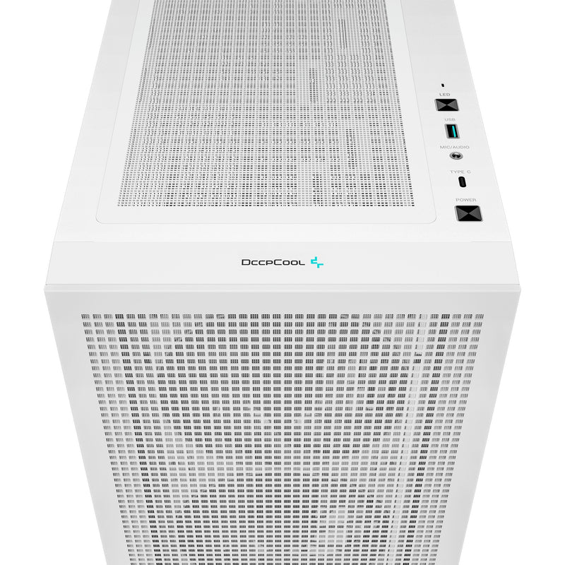 Load image into Gallery viewer, Deepcool ch560 digital midi tower behuizing (wit | 1x usb-a | 1x usb-c | rgb | tempered glass)