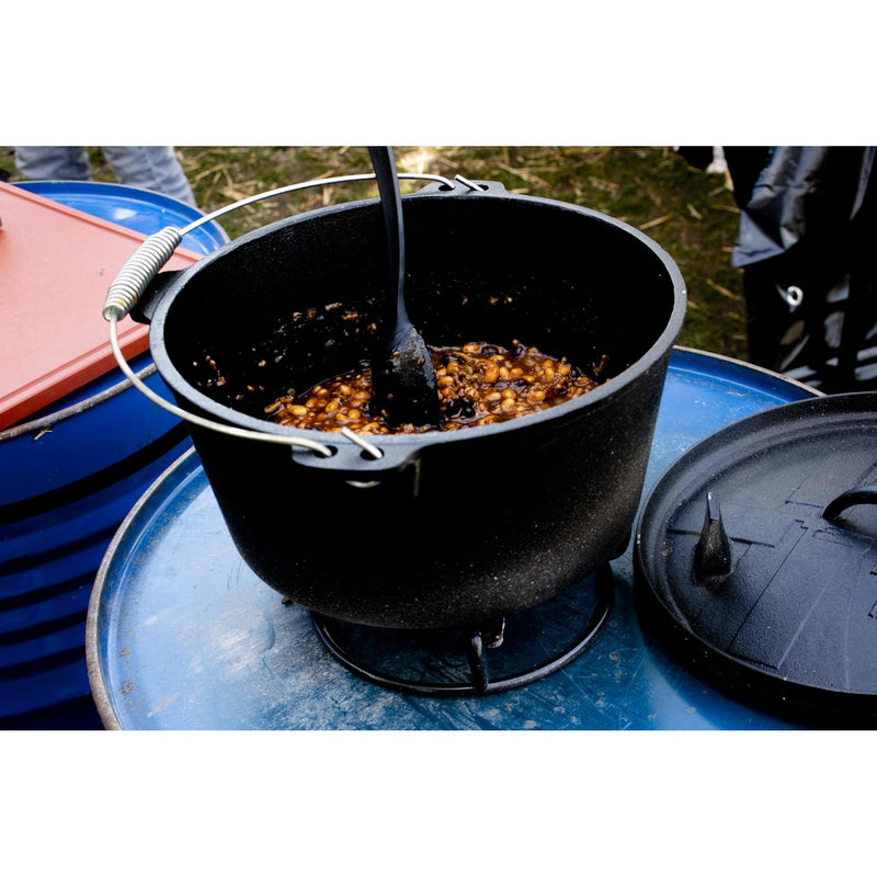Afbeelding laden in galerijviewer, The windmill dutch oven 9 qt kookpan (zwart, ø 31.5 cm | 8.5 liter)