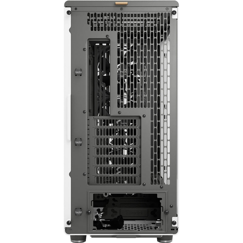 Afbeelding laden in galerijviewer, Fractal design north xl rc chalk white tg clear midi tower behuizing (wit houtkleur | 2x usb-a | 1x usb-c | tempered glass)