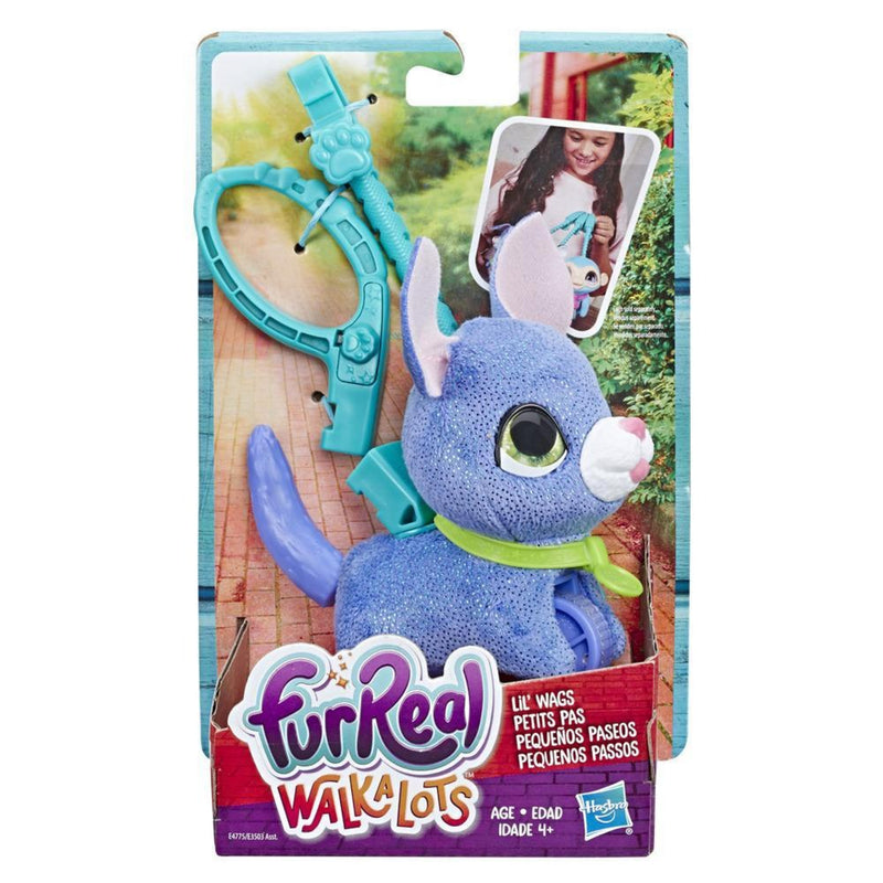 Load image into Gallery viewer, Hasbro furreal - walkalots lil' wags puppy paars pluchenspeelgoed