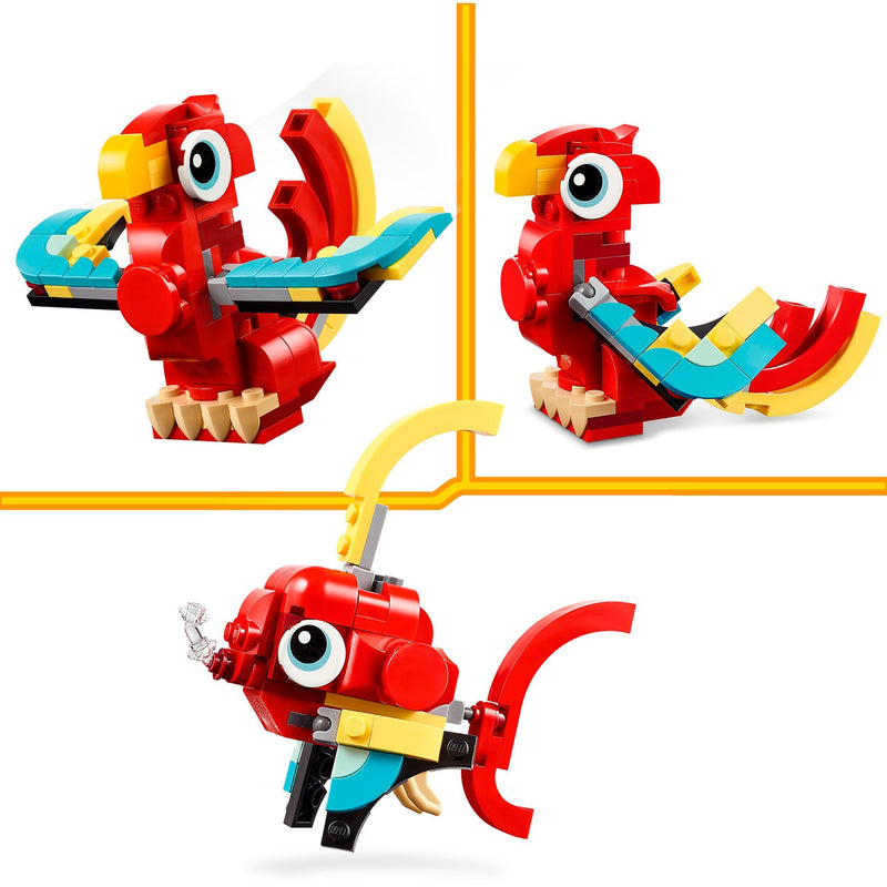 Load image into Gallery viewer, Lego creator 31145 rode draak