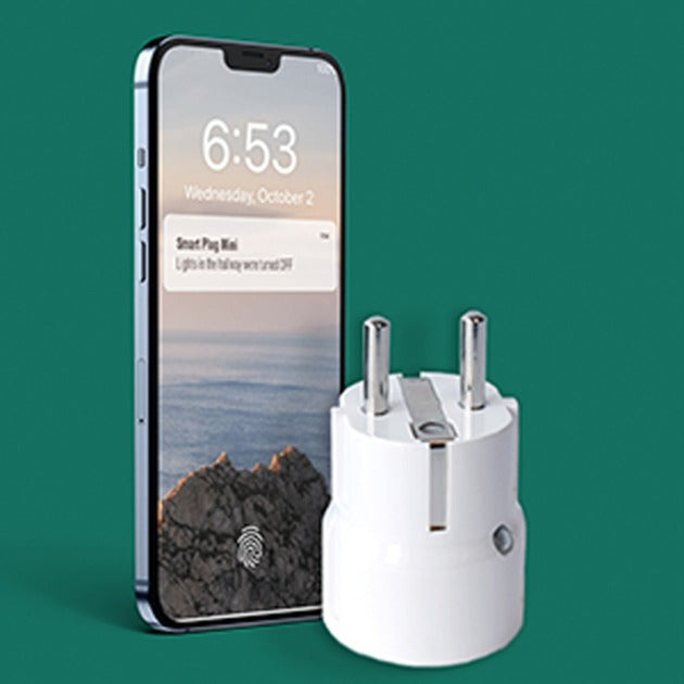 Load image into Gallery viewer, Frient smart plug mini 2 type e (frans) stekker (wit, zigbee 3.0)