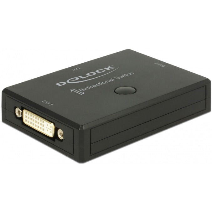Load image into Gallery viewer, Delock dvi 2 - 1 switch bidirectional 4k 30 hz dvi switch (zwart)