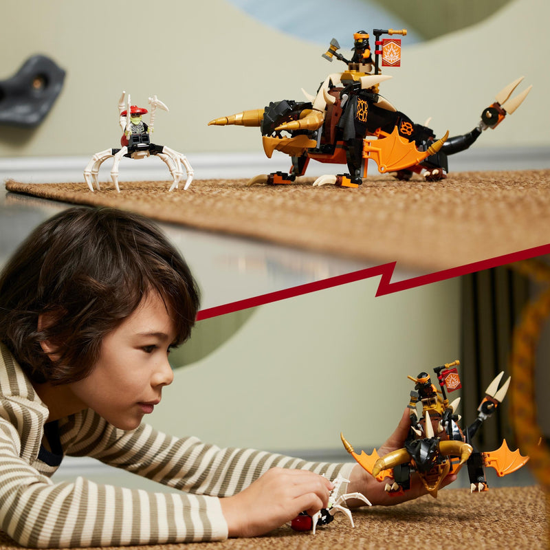 Load image into Gallery viewer, Lego ninjago - cole's aardedraak evo constructiespeelgoed (71782)