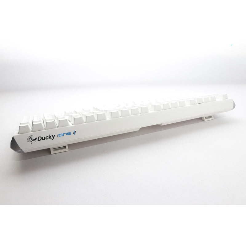 Load image into Gallery viewer, Ducky one 3 classic pure white, toetsenbord (wit, us lay-out, cherry mx blue, rgb led, double-shot pbt, hot-swappable, quack mechanics)