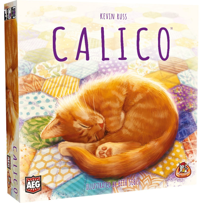 Load image into Gallery viewer, White goblin games calico bordspel (nederlands, 1 - 4 spelers, 45 minuten, vanaf 10 jaar)