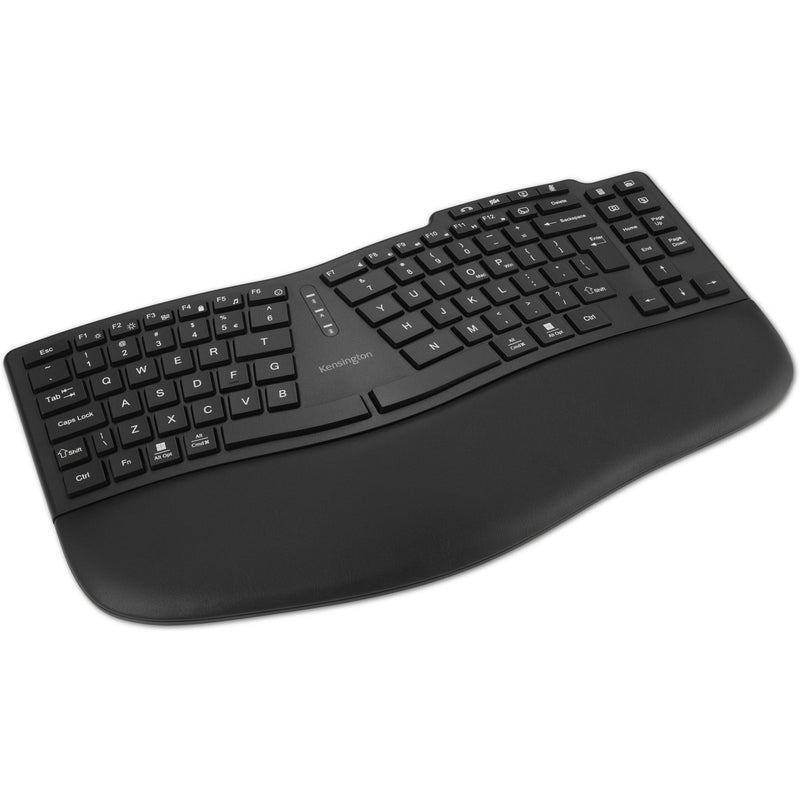 Load image into Gallery viewer, Kensington pro fit ergo kb675 eq tkl rechargeable keyboard (zwart, eu lay-out (qwerty), membraan, 80% (tkl), bluetooth, 2.4 ghz)
