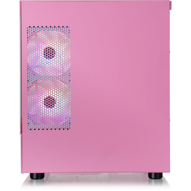 Load image into Gallery viewer, Thermaltake view 170 tg argb mini tower behuizing (roze | 2x usb-a | rgb | tempered glass)