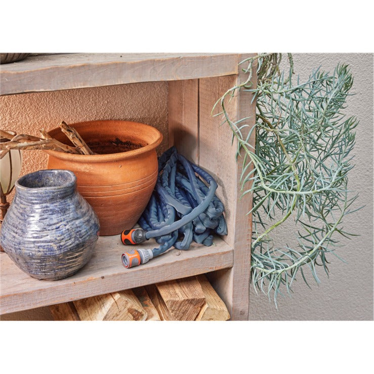 Load image into Gallery viewer, Gardena textielslang liano xtreme 19 mm (3 4”), 20 m (donkergrijs oranje)