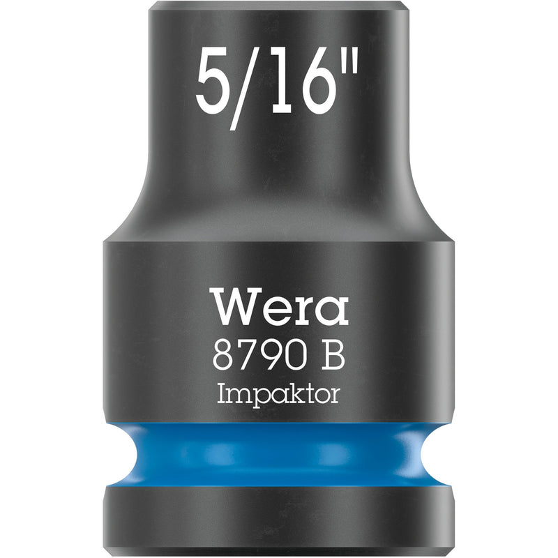 Load image into Gallery viewer, Wera 9608 dop-magneetstrip b impaktor imperial 1 dopsleutel (zwart groen, 9‑delig)