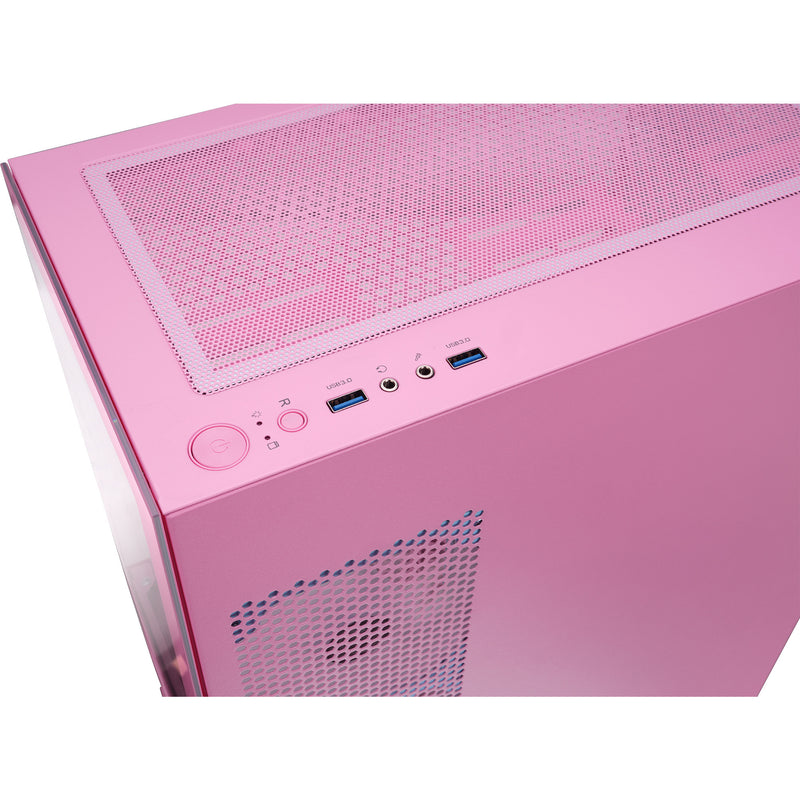 Load image into Gallery viewer, Thermaltake view 170 tg argb mini tower behuizing (roze | 2x usb-a | rgb | tempered glass)