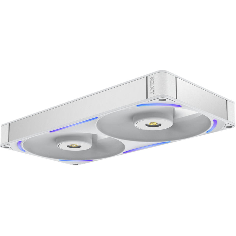 Load image into Gallery viewer, Nzxt performance fan f280x rgb case fans (wit, 2 stuks, 280 x 140 x 30 mm, pwm)
